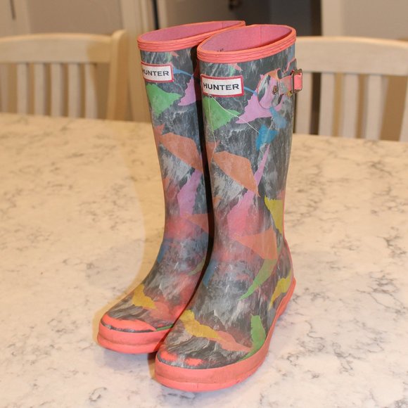 Hunter Kids Rubber Boots - Picture 2 of 8